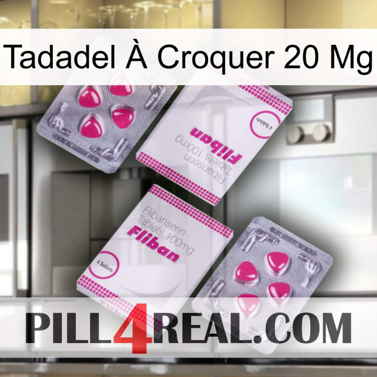 Tadadel À Croquer 20 Mg 33